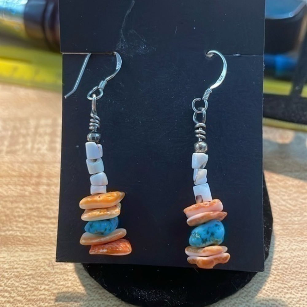 Genuine stones Earrings 457